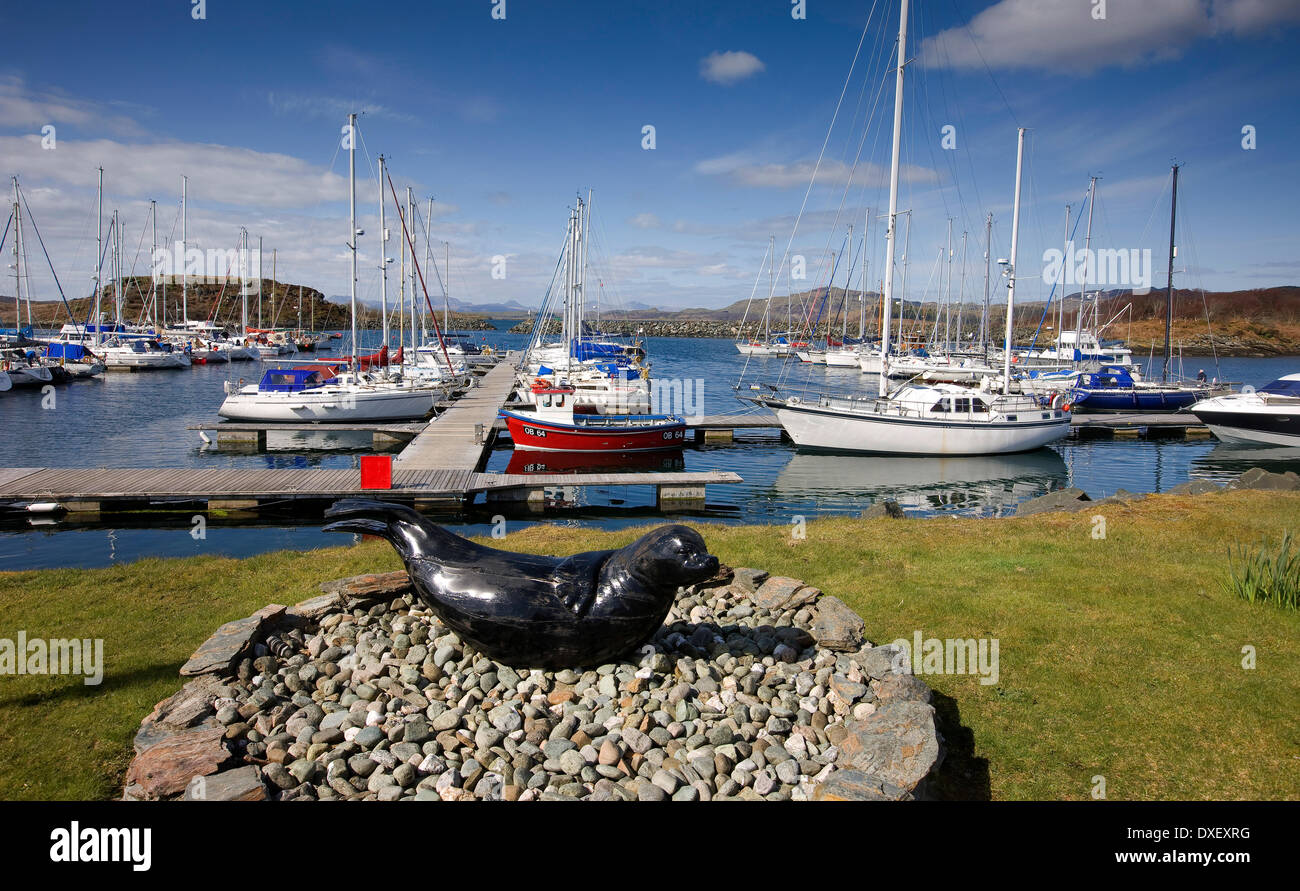 Croabh Haven Marina, Argyll, Scotland Stock Photo