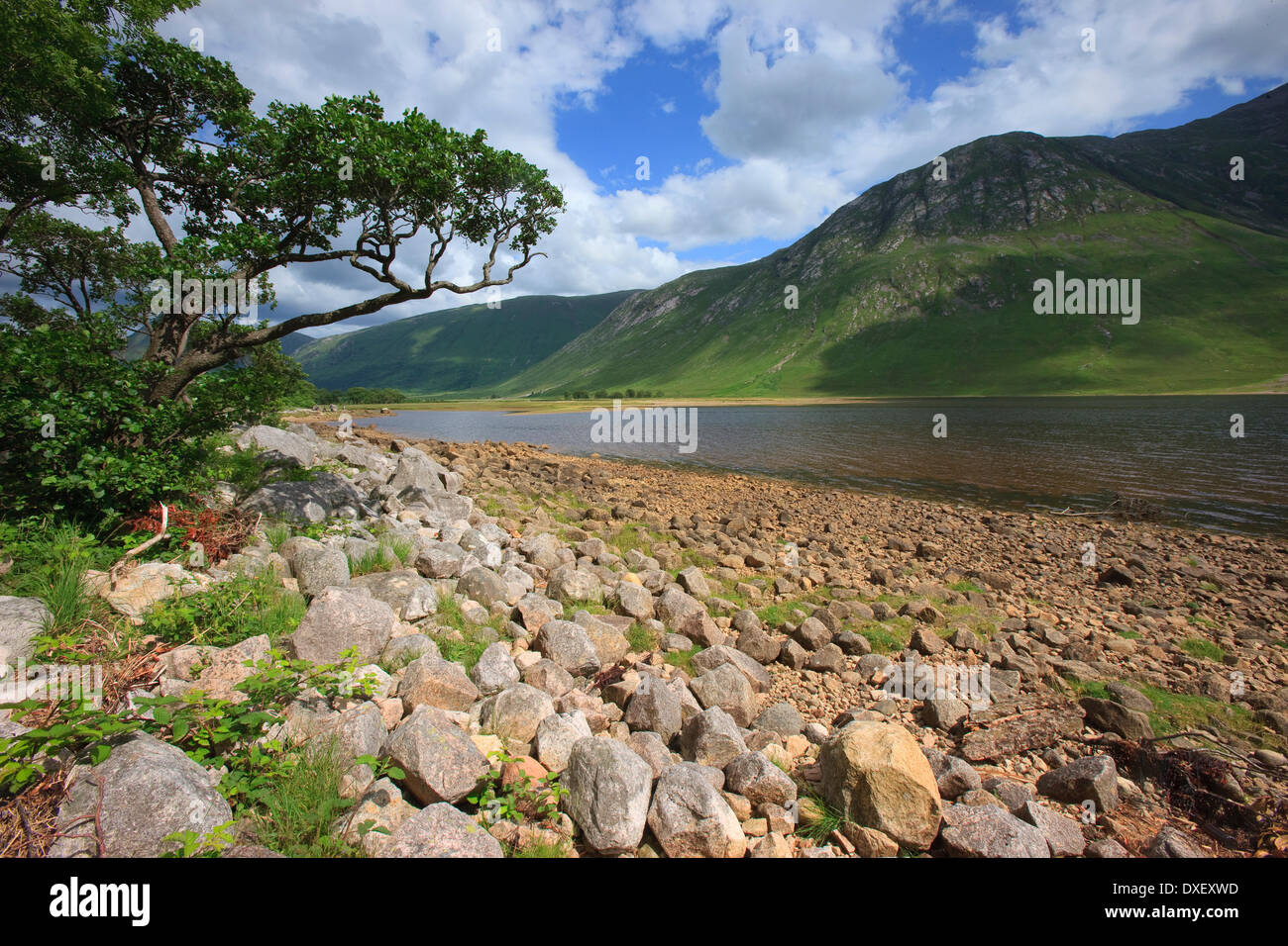 Upper Loch Etive, Argyll Stock Photo