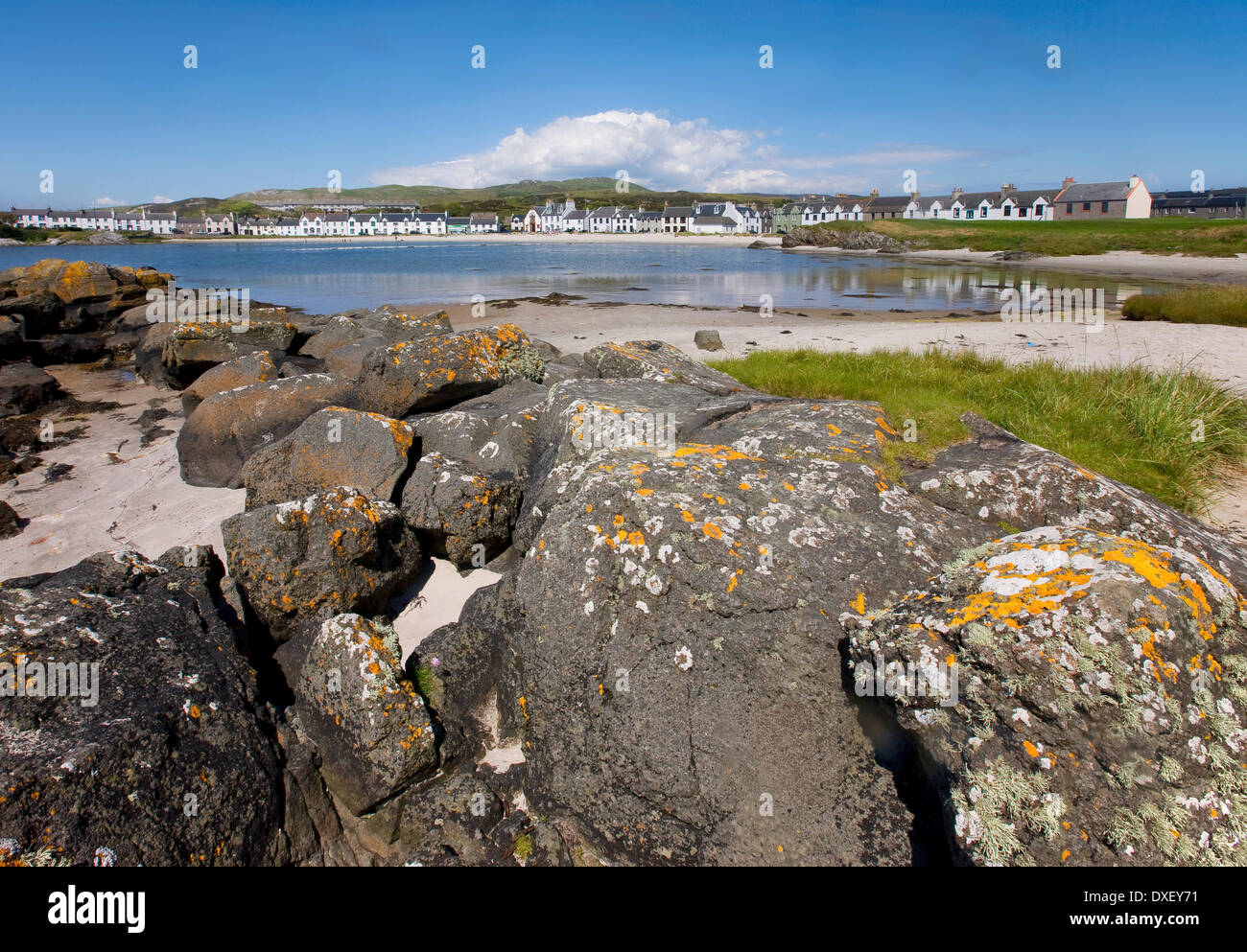 Port Ellen, Islay Stock Photo Alamy