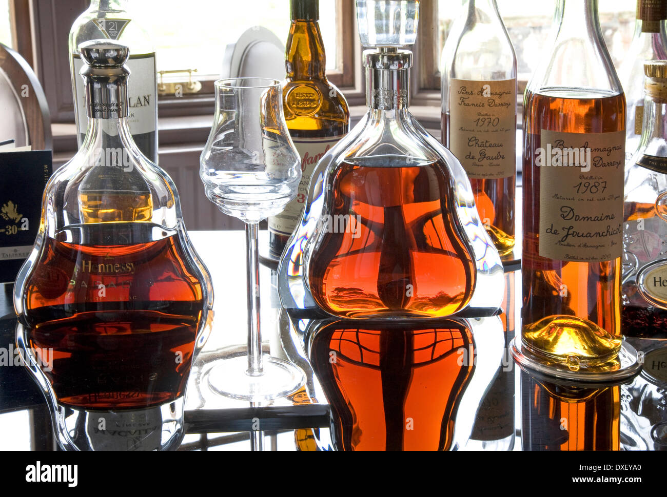 Drinks Trolley Stock Photo