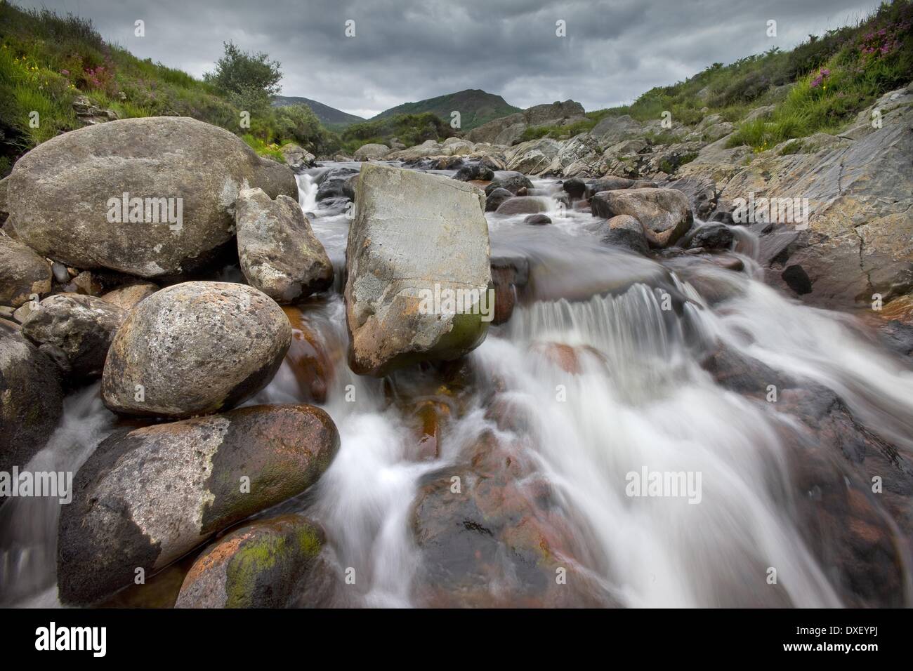 Waterfalls in lower glen sannox hires stock photography and images Alamy