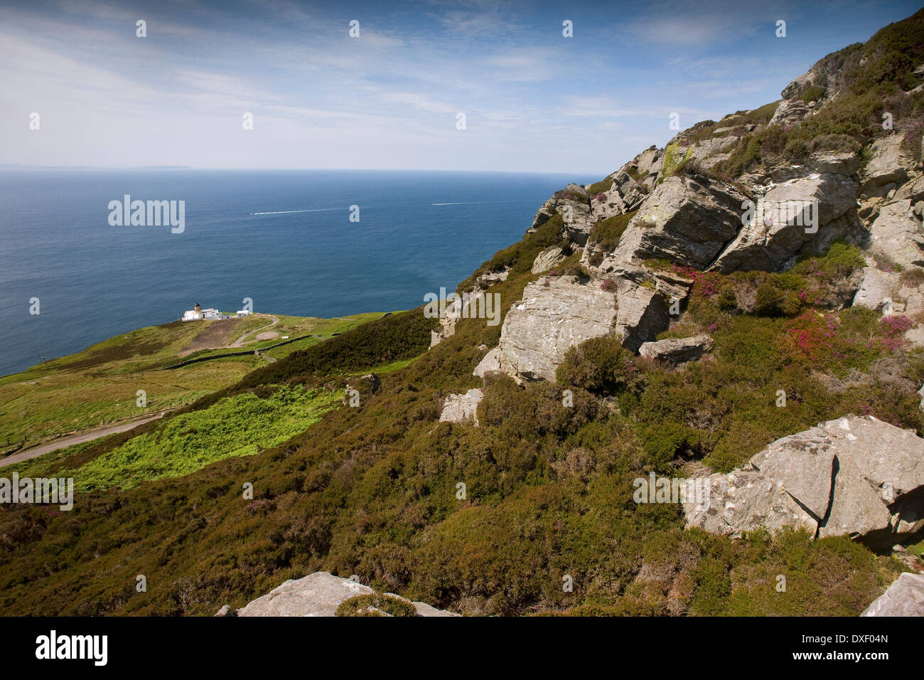 Mull of Kintyre Lighthouse on the southern tip of the Kintyre peninsula