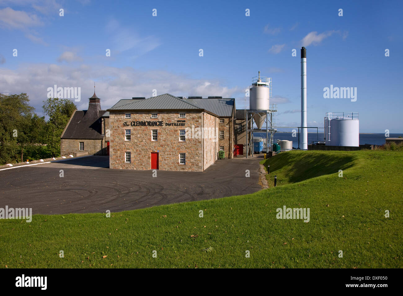 Glenmoragie distillery in Tain Ross-shire North east scotland Stock Photo