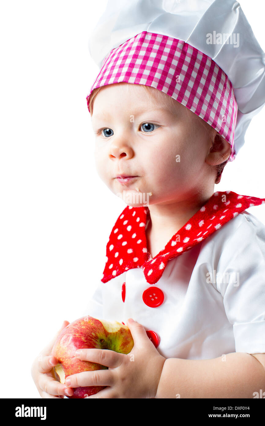 Baby apple hat High Resolution Stock 