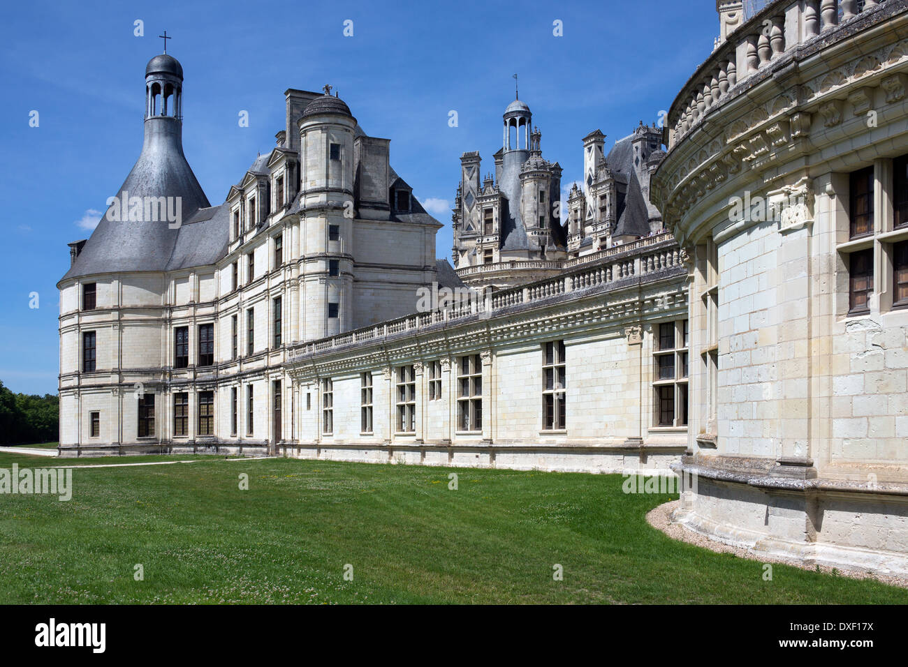 Chateau de Chambord - Loire Valley in France Stock Photo
