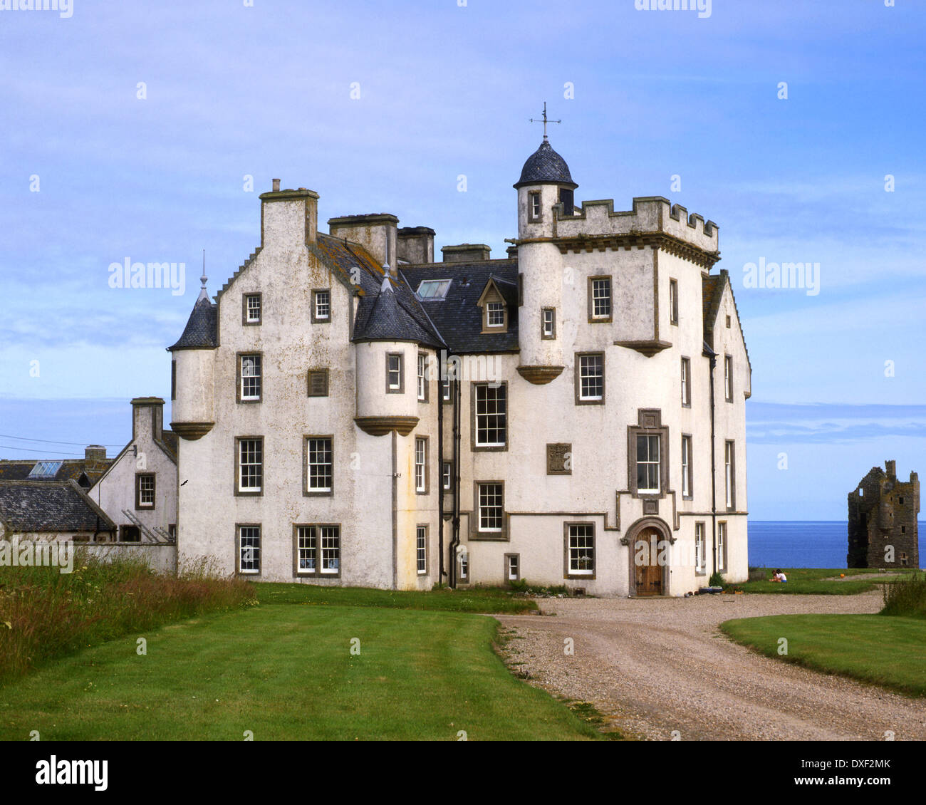 Old and new keiss castle hires stock photography and images Alamy