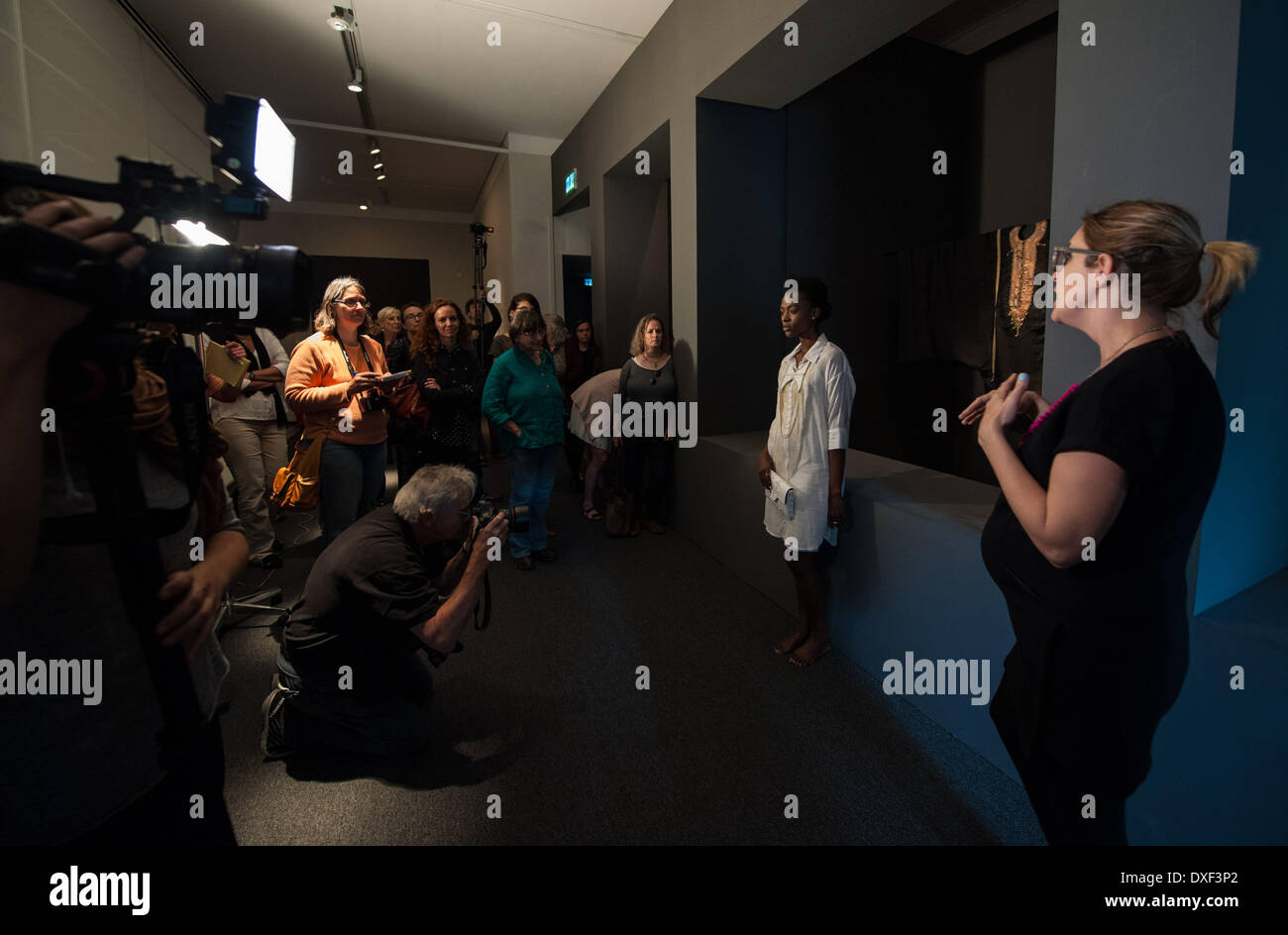 (140325) JERUSALEM, March 25, 2014 (Xinhua) Israeli designer