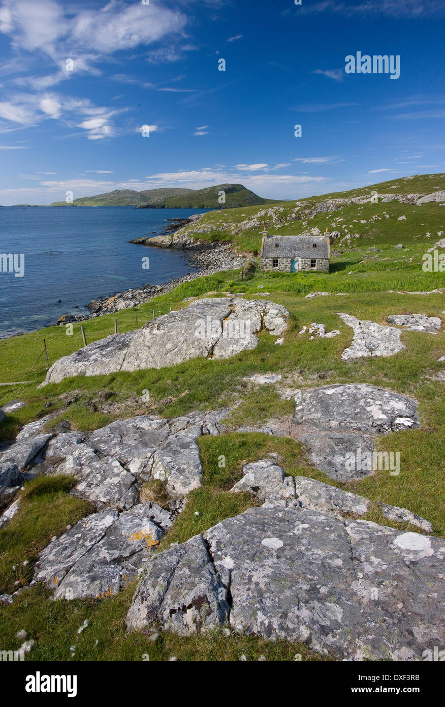 Croft on vatersay hi-res stock photography and images - Alamy