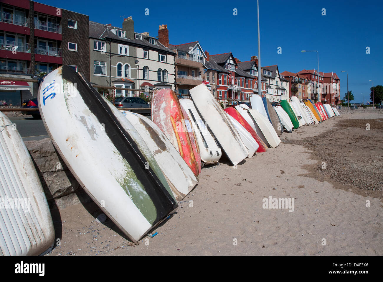 Rhos On Sea, Colwyn Bay, North Wales Stock Photo