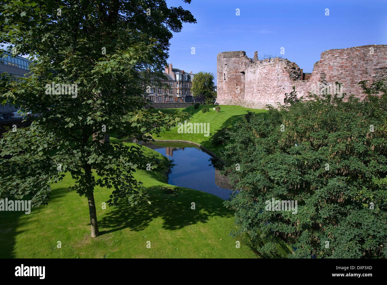 Rothesay Castle, isle of Bute Stock Photo