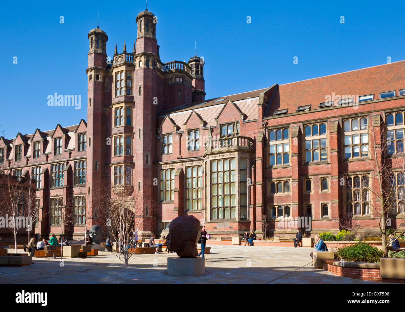 Newcastle University of newcastle campus Armstrong building  Newcastle upon Tyne Tyne and Wear England GB UK  Europe Stock Photo