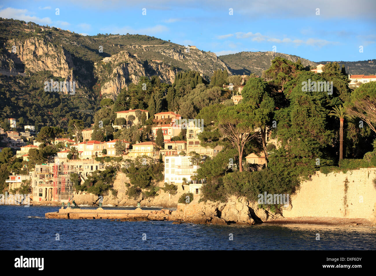 The Cap Ferrat on the French Riviera Stock Photo