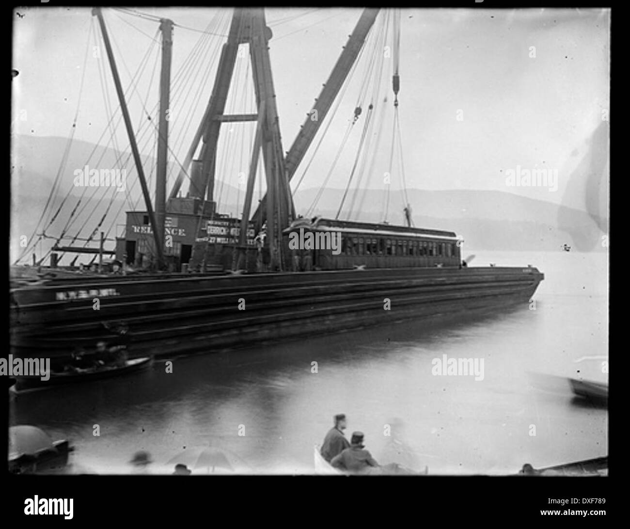 007 Harrison NY Train Wreck Stock Photo Alamy