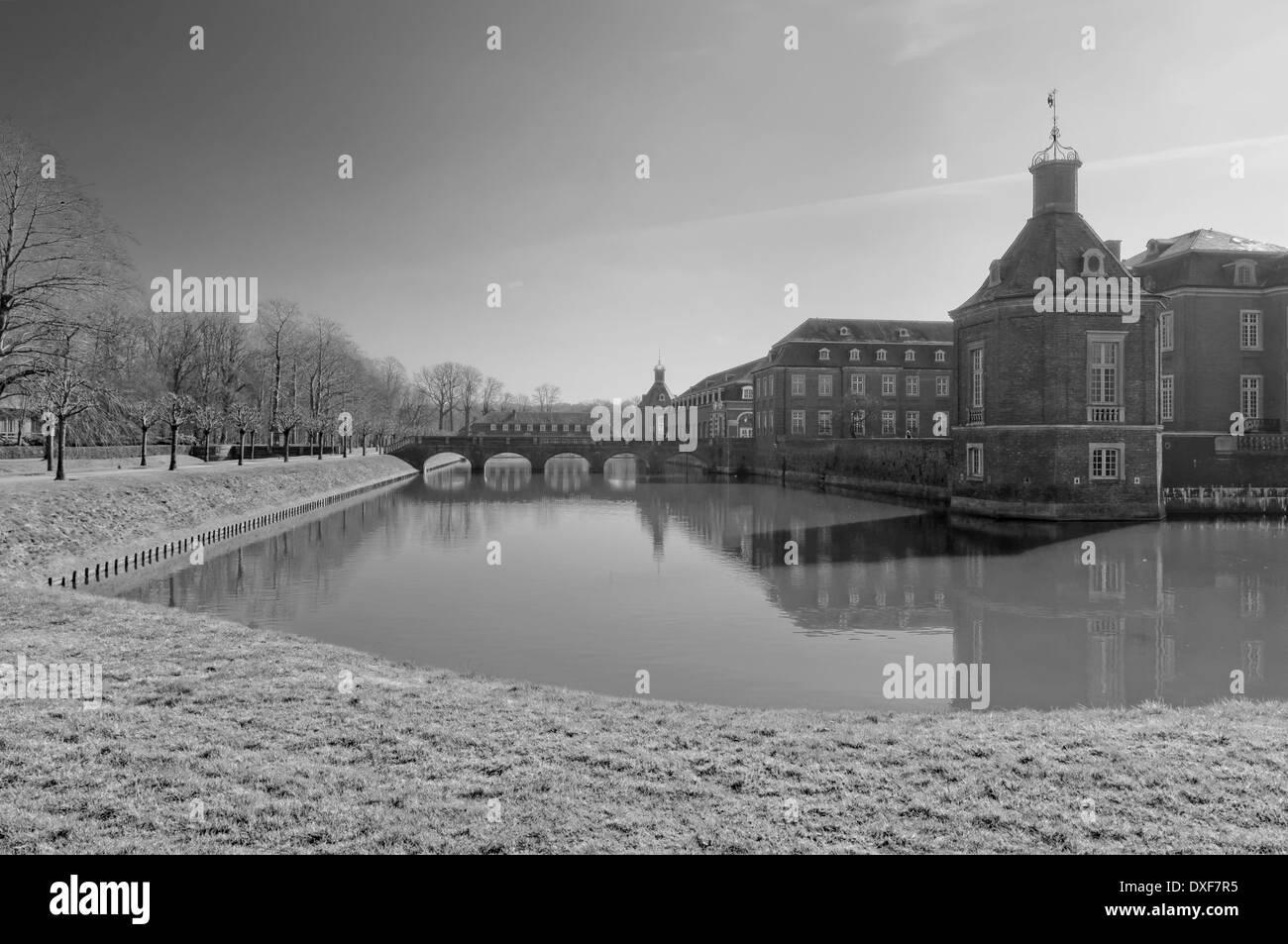 Nordkirchen Castle North Rine-Westphalia Germany Stock Photo