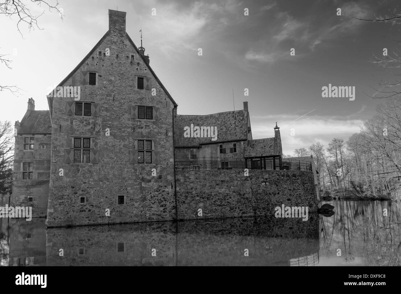 Vischering castle Stock Photo