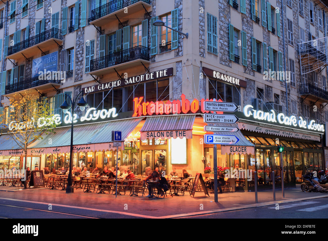 Avenue jean medecin hi-res stock photography and images - Alamy