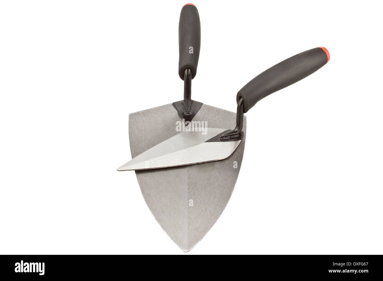 Construction trowels isolated on white background Stock Photo Alamy