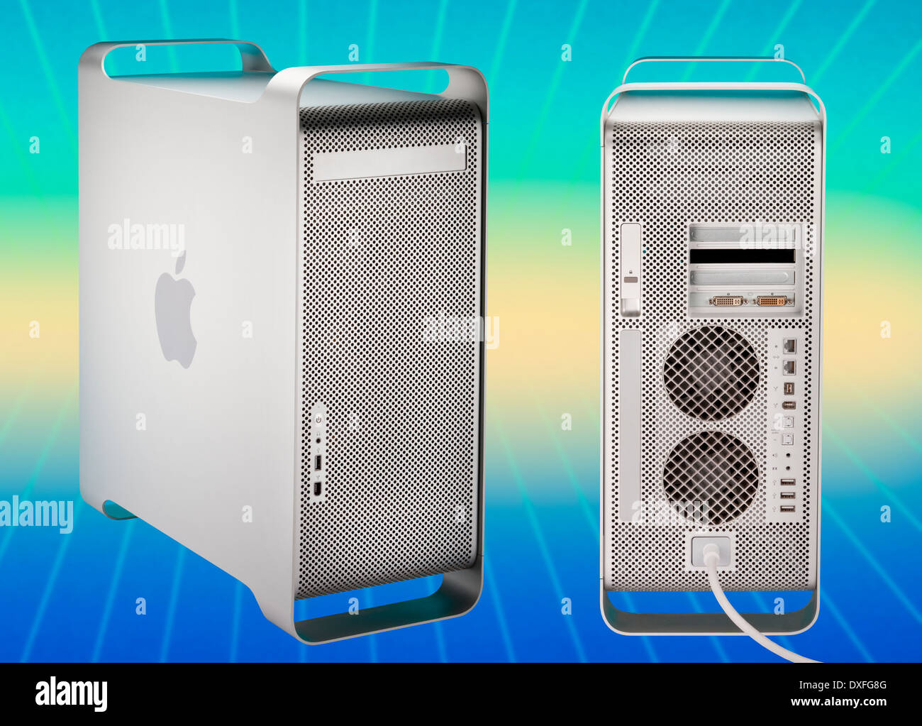 Power Mac G5 Apple Computer - Retro Stock Photo -