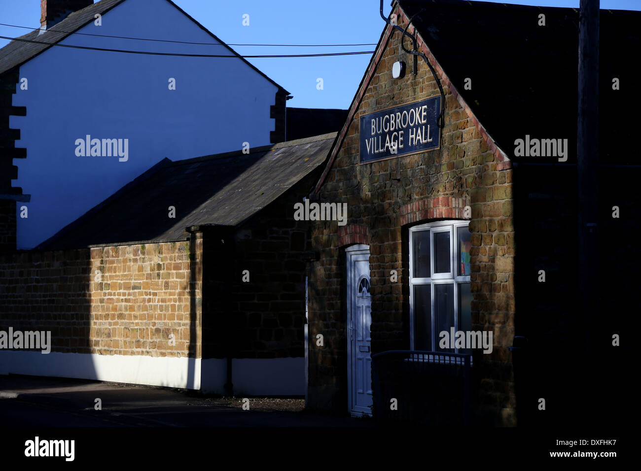 Bugbrooke village hall Stock Photo Alamy