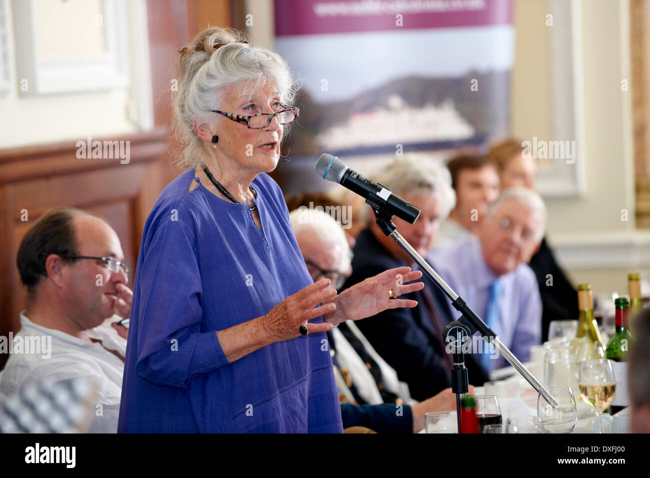 Phyllida Law, Oldie Literary Lunch 11/06/13, Stock Photo