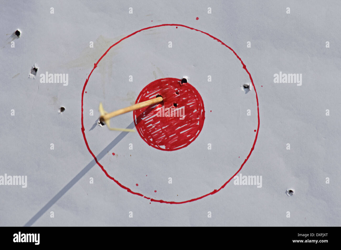 Archery Board, Shooting Targets Stock Photo - Alamy