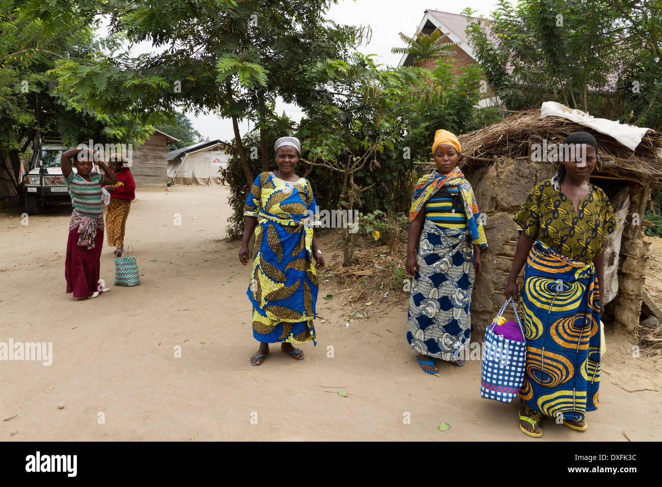 Kinyandonyi health center ,Rutshuru,North Kiwu ,DRC,Democratic Republic of Congo. Stock Photo