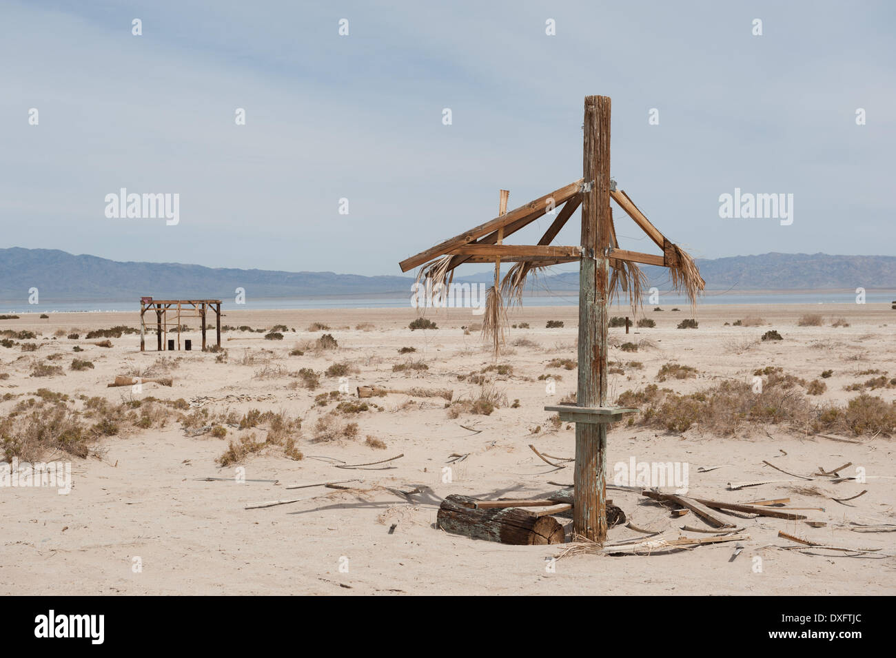Salton City, California, USA. 20th Mar, 2014. The Salton Sea is