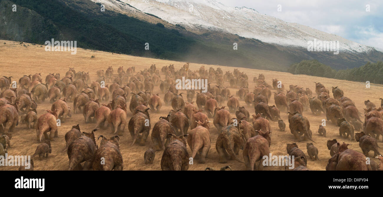 Walking With Dinosaurs 3D Stock Photo