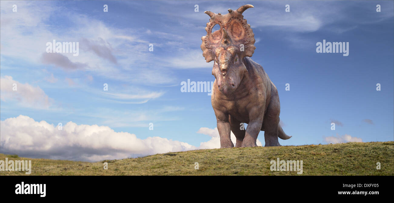 Walking With Dinosaurs 3D Stock Photo