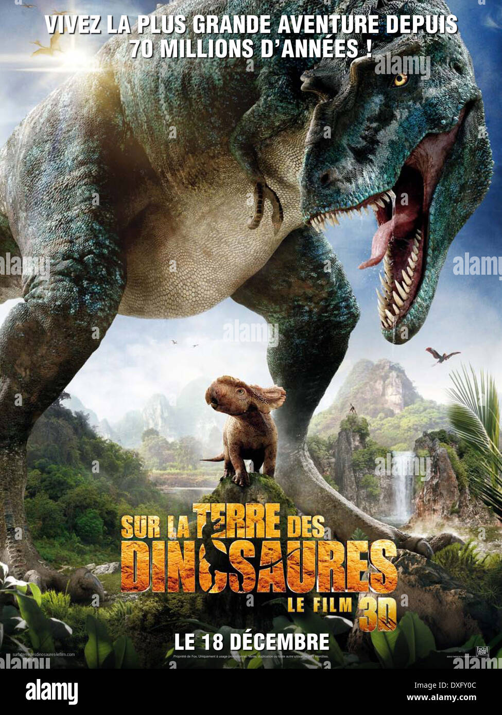Walking With Dinosaurs 3D Stock Photo - Alamy