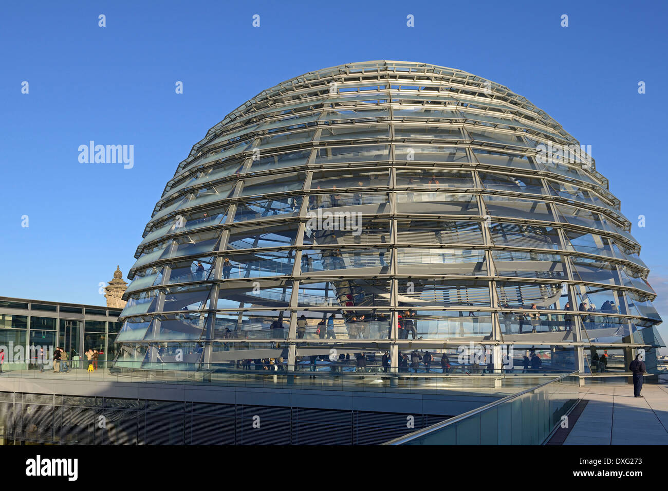 Reichstagskuppel Parliament Dome and terrace Regierungsviertel
