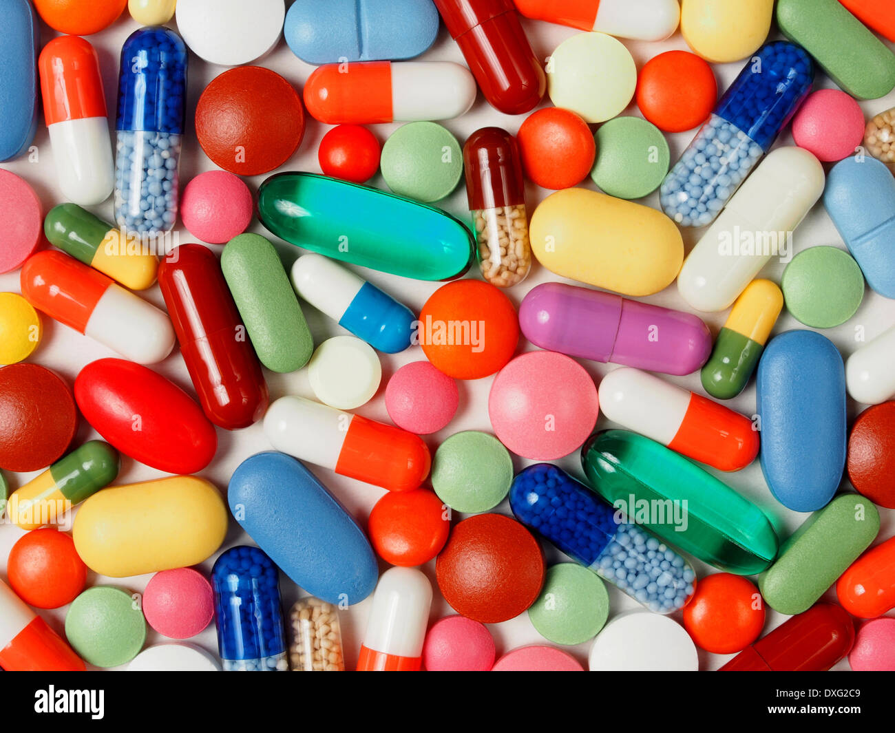Medicine background Stock Photo