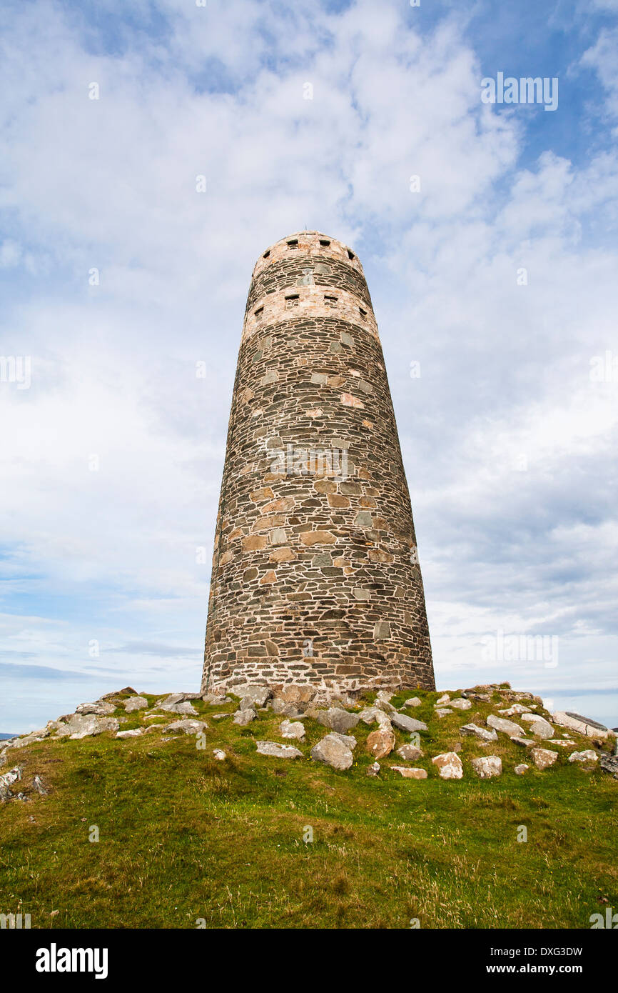American Monument at the Mull of Oa, Isle of Islay, Scotland Stock Photo