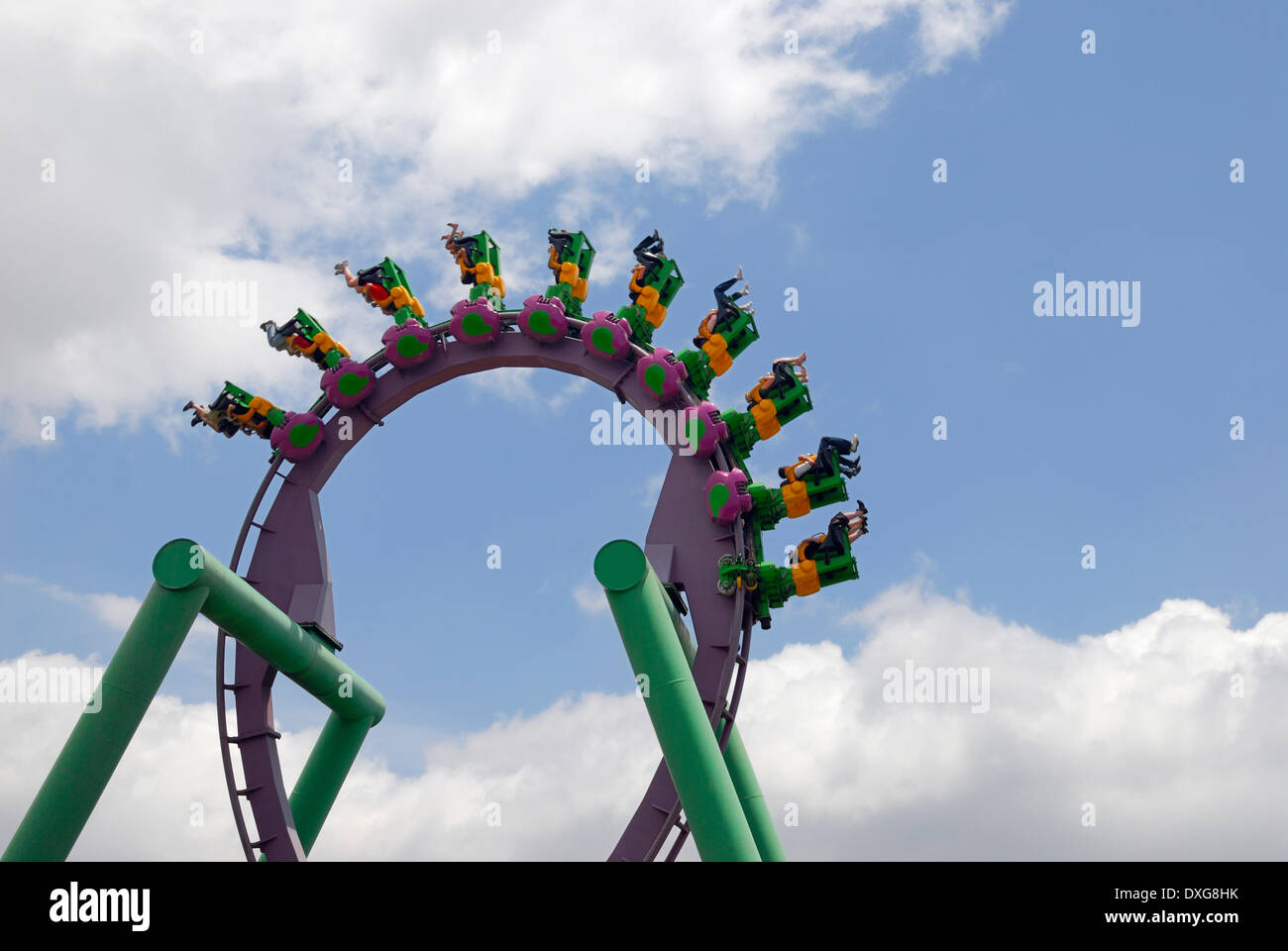 Anaconda ride, Gold Reef City, Johannesburg, Gauteng Stock Photo Alamy