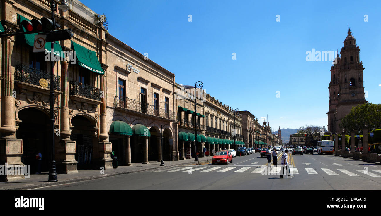 America, Mexico, Michoacan state, Morelia city, Madero Poniente avenue