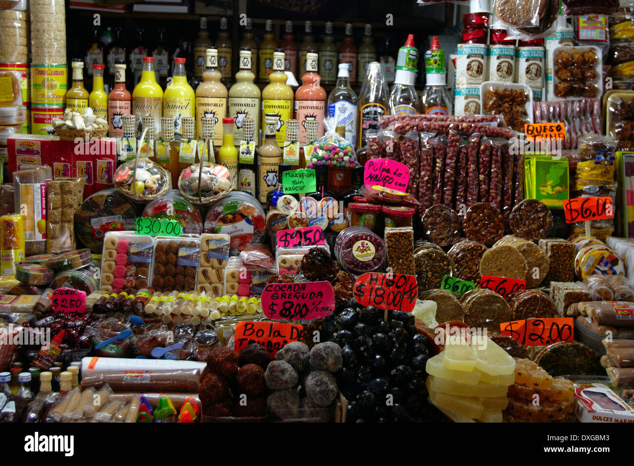"America, Mexico, Michoacan state, Morelia city, Market ""Mercado del