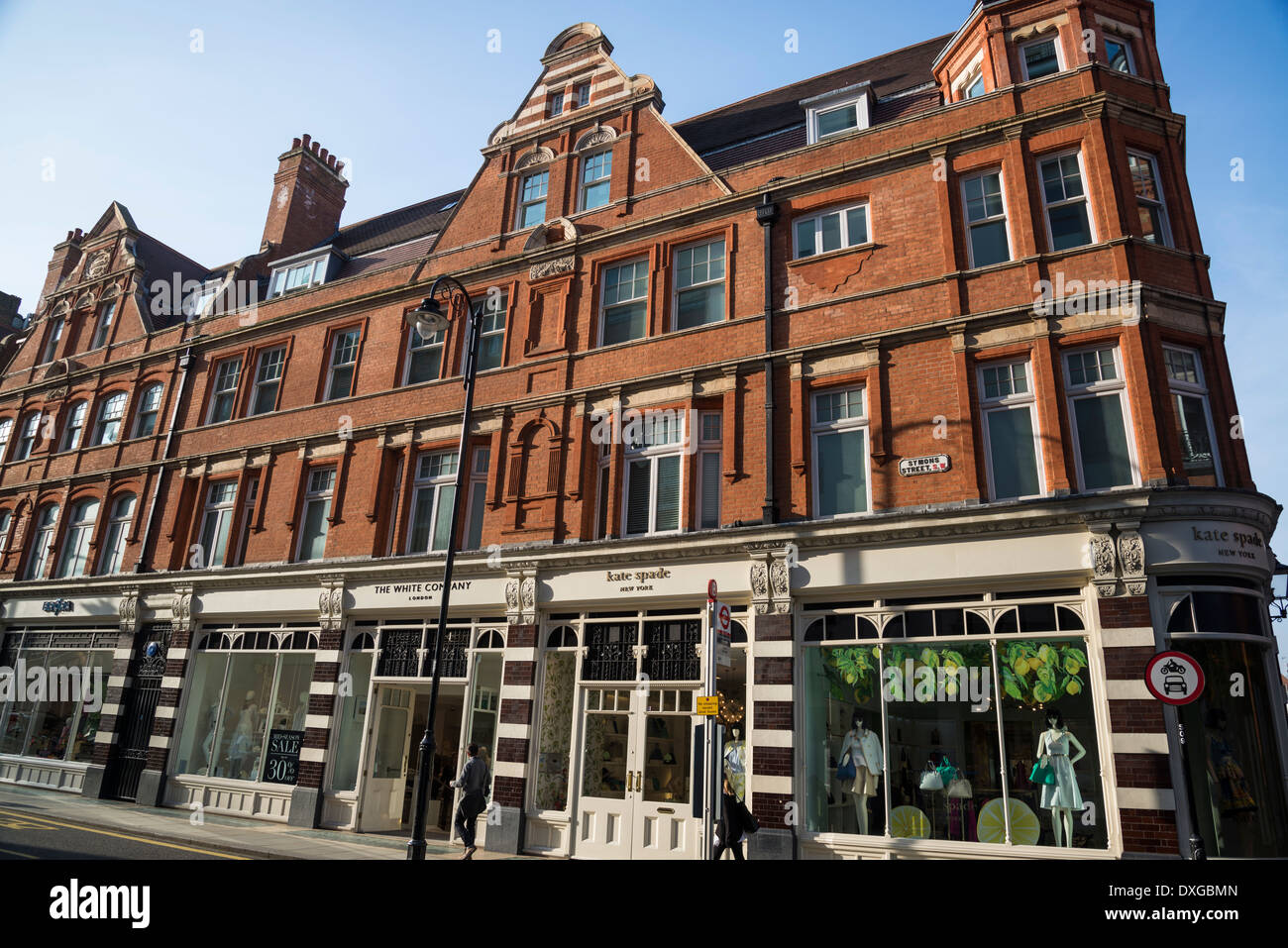 Row of posh shops in Symons Street, Chelsea, London, UK Stock Photo Alamy