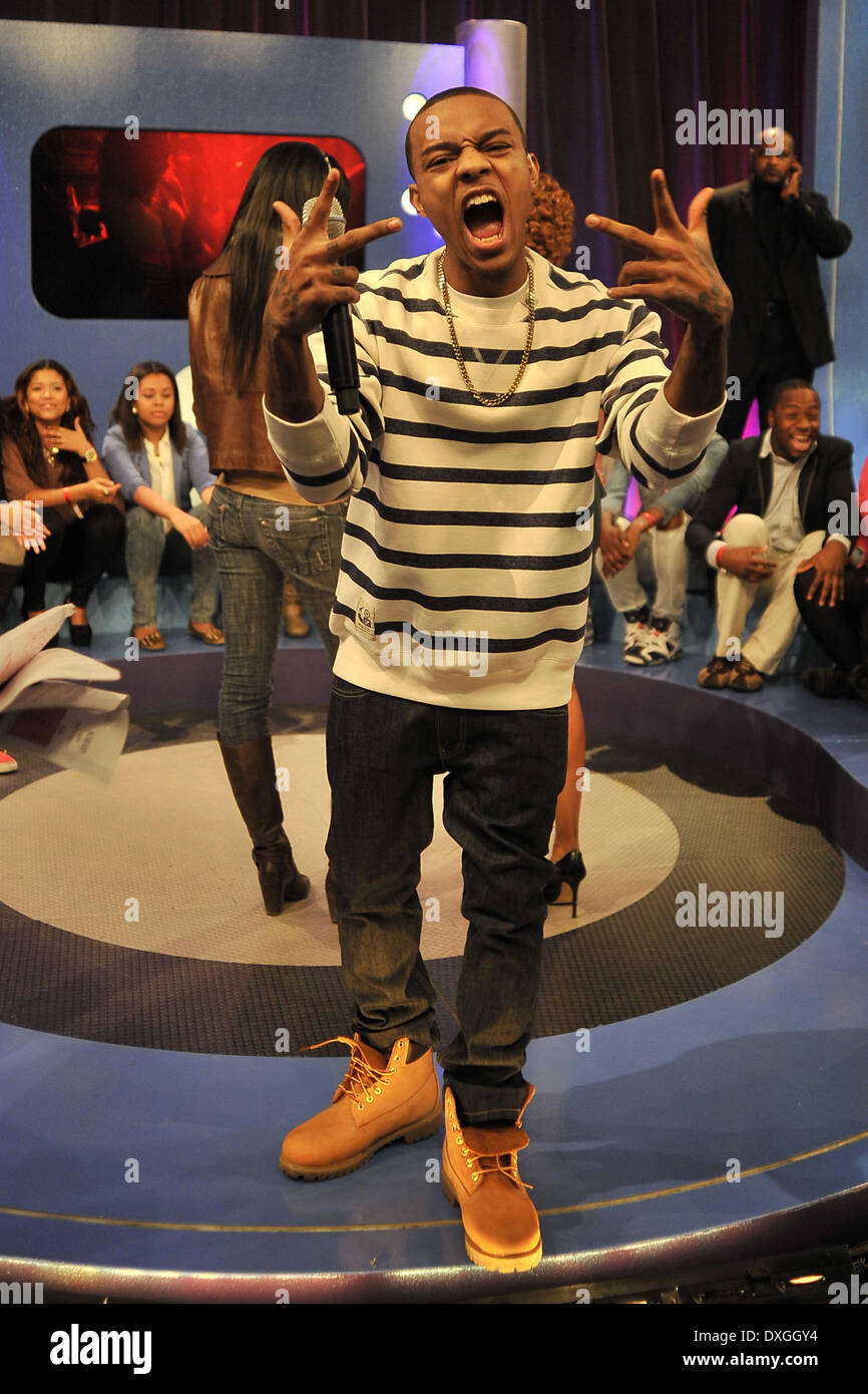 Host Bow Wow Celebrities appear on BET's '106 & Park' Featuring: Host Bow Wow Where: New York City, New York, United States Whe Stock Photo