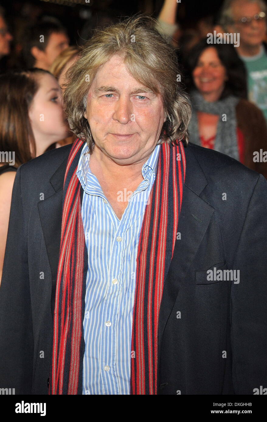 Mick Taylor 56th BFI London Film Festival: 'Rolling Stones - Crossfire Hurricanes', gala screening held at the Odeon Leicester Square - Arrivals. London, England - 18.10.12 Featuring: Mick Taylor Where: London, United Kingdom When: 18 Oct 2012 Stock Photo