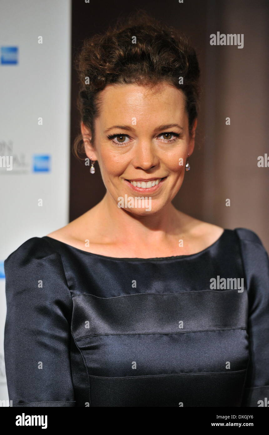 Olivia Coleman BFI London Film Festival Awards held at the Banqueting House - Arrivals. London, England - 20.10.12 Featuring: O Stock Photo