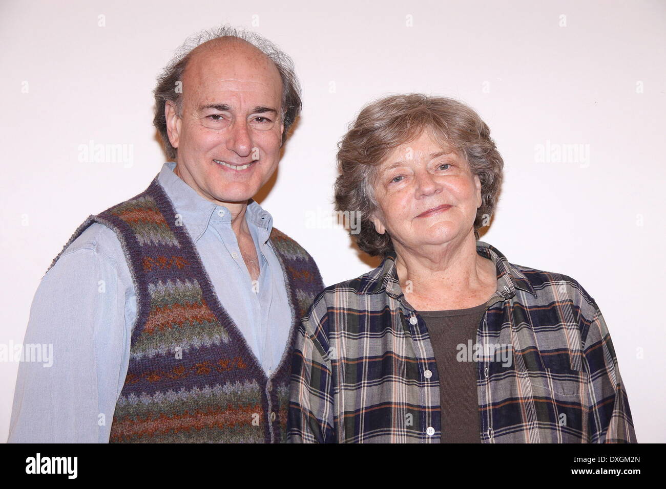 Peter Friedman and Joyce Van Patten Meet and greet with cast of the Playwrights Horizons production of The Great God Pan', held at the PH rehearsal studio. Featuring: Peter Friedman and Joyce Van Patten Where: New York City, United States When: 23 Oct 2012 Stock Photo