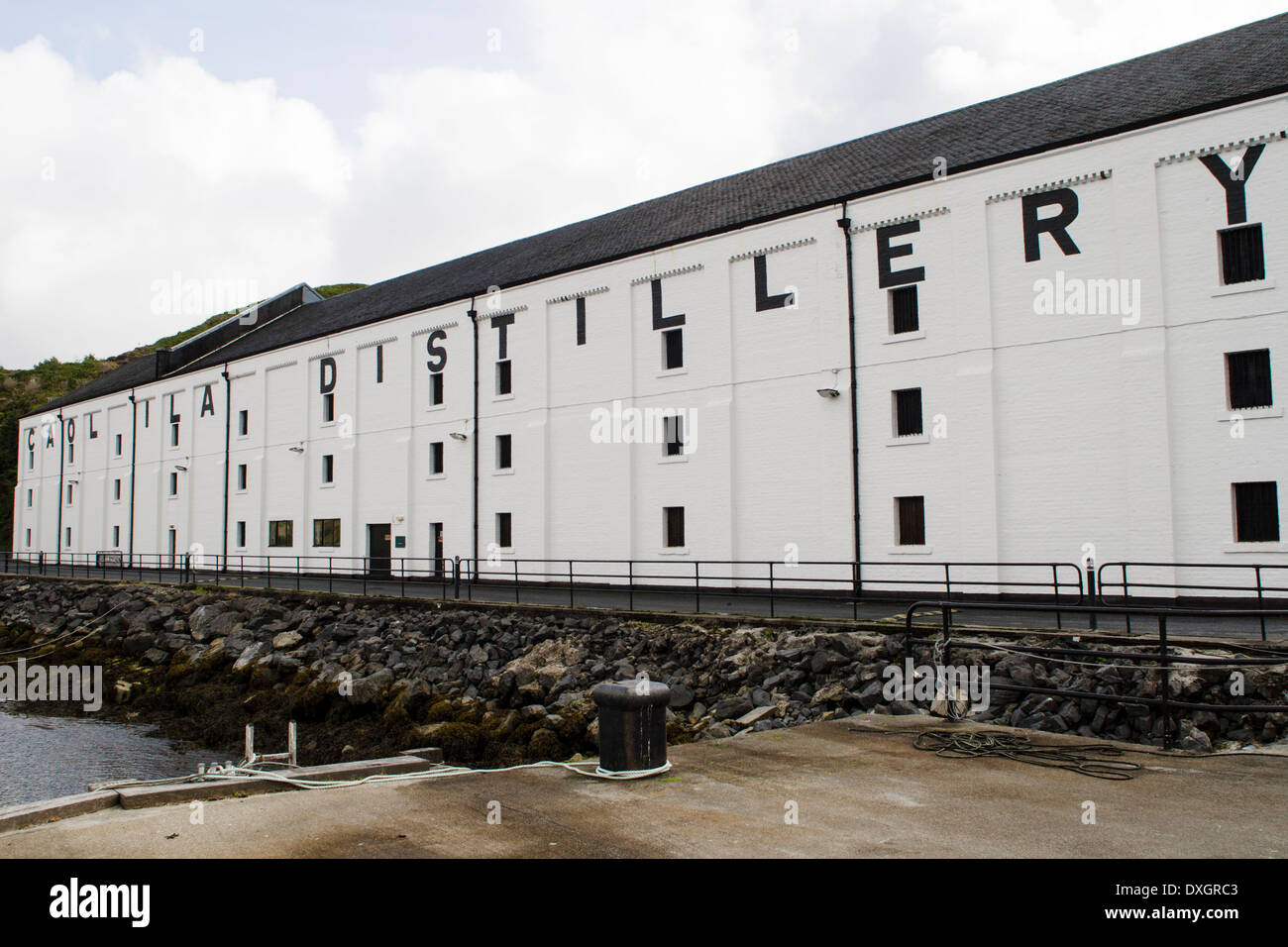Caol Isla Distillery, Isle of Islay, Inner Hebrides, Scotland Stock Photo