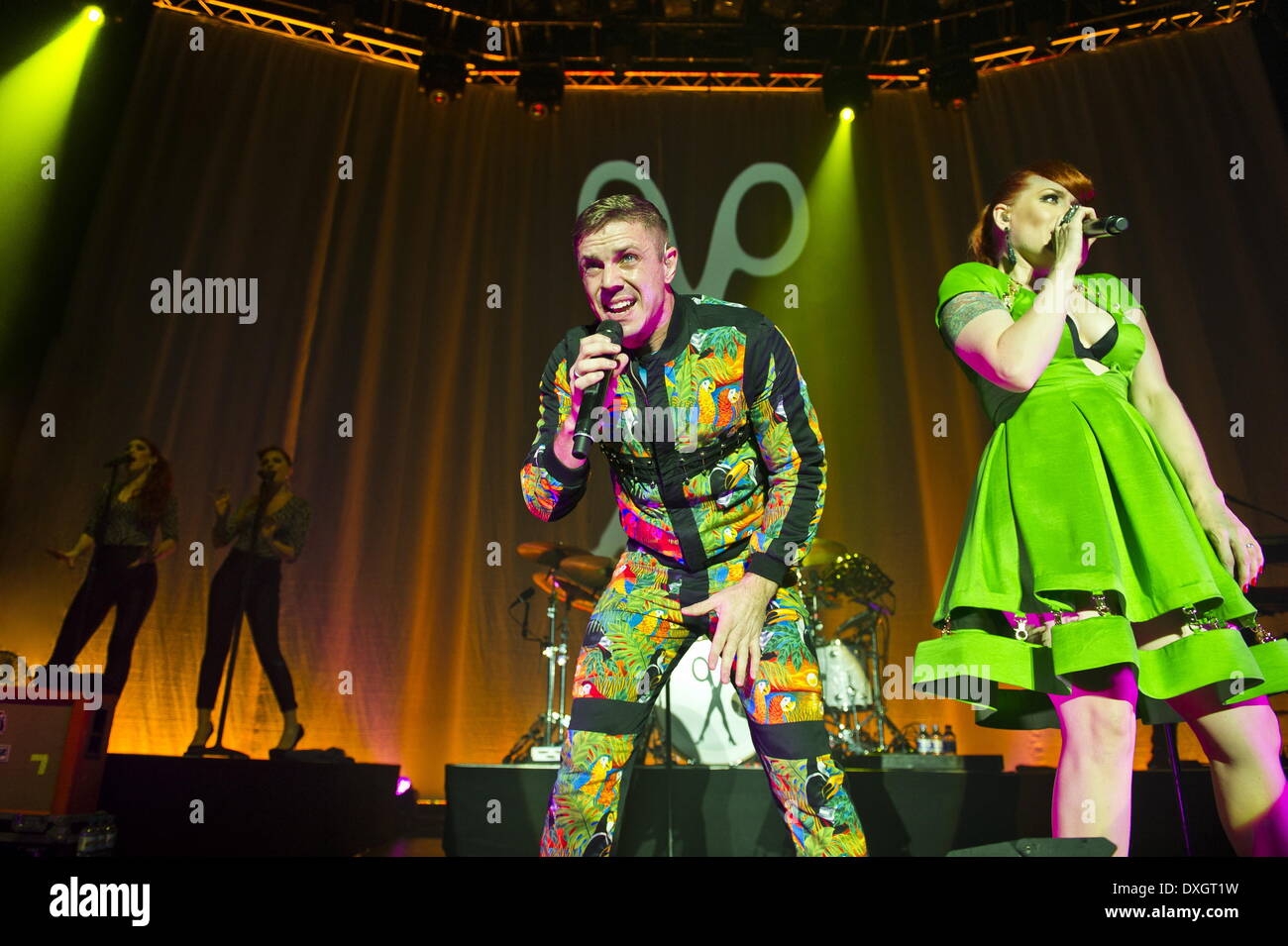 Scissor Sisters performing live at the Roundhouse London, England 24.