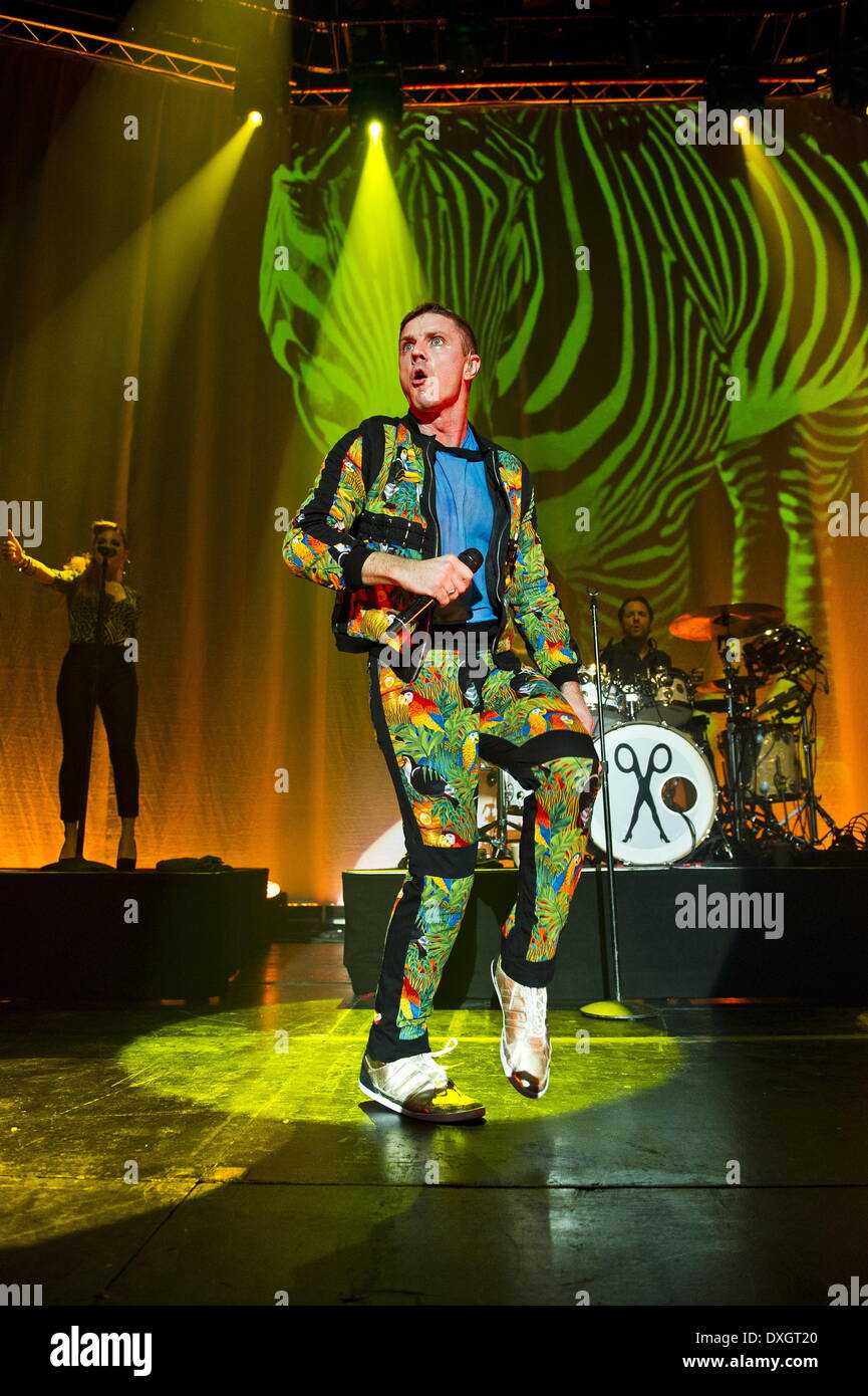 Scissor Sisters performing live at the Roundhouse London, England 24.