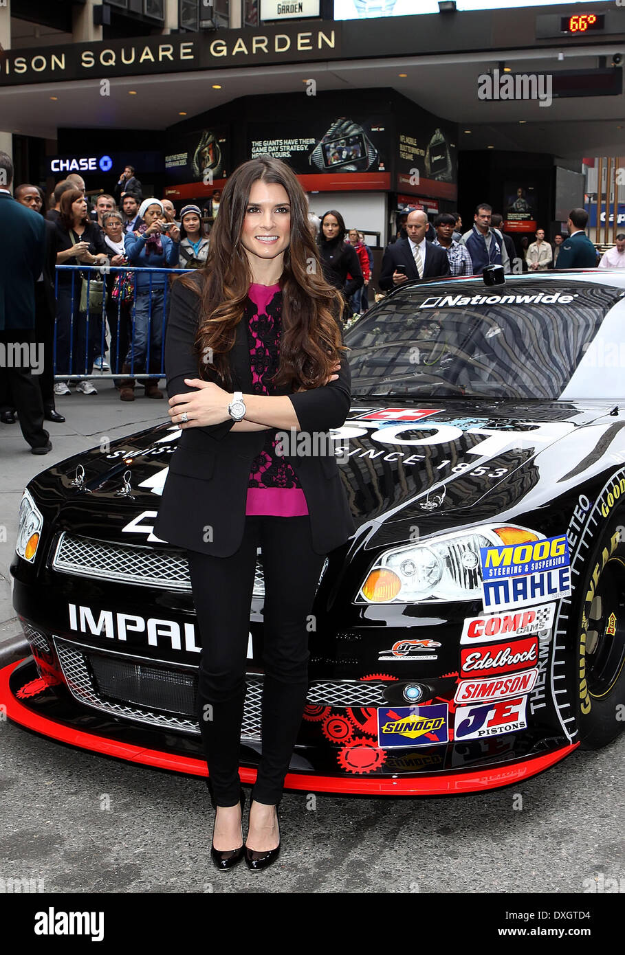 Danica Patrick Launch Of The New Tissot Lobby Clock Held At The