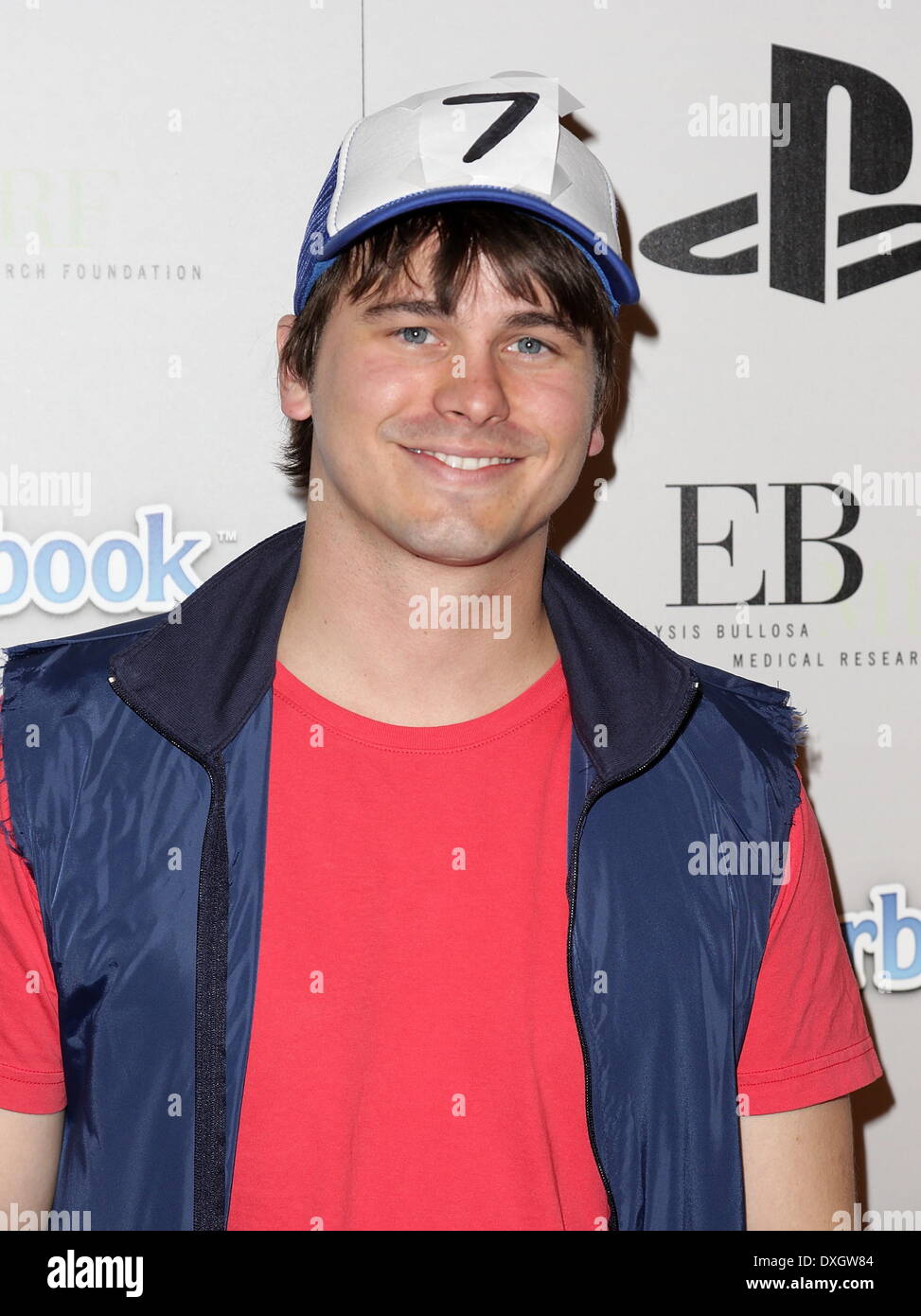 Jason Ritter PlayStation Epic Halloween Bash Arrivals Los Angeles