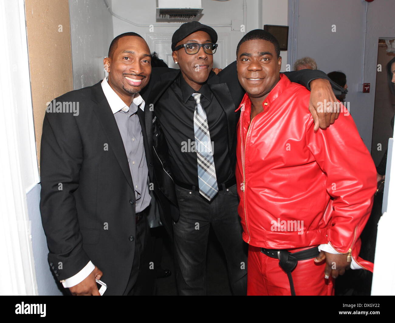 Arsenio Hall, Tracy Morgan Spike TV's 'Eddie Murphy: One Night Only' at the Saban Theatre - Inside Beverly Hills, California - 03.11.12 **** Featuring: Arsenio Hall,Tracy Morgan Where: CA, United States When: 03 Nov 2012 Stock Photo
