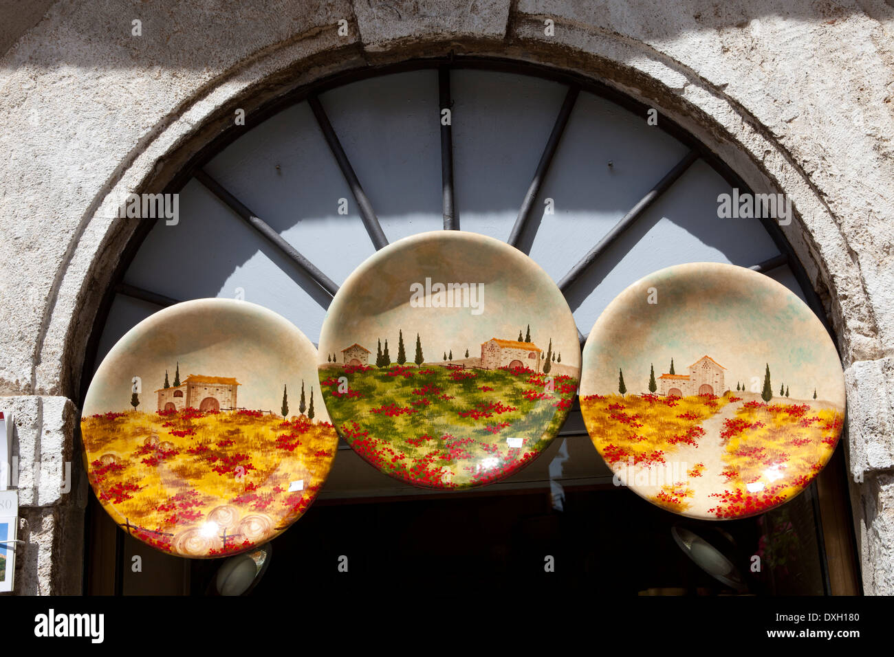 Ceramic Souvenirs Tuscany Italy High Resolution Stock Photography And Images Alamy