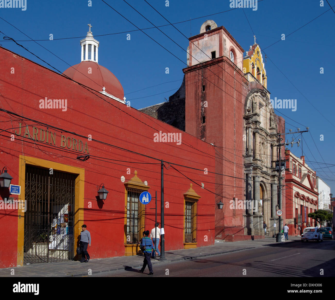 América, Mexico, Morelos state, Cuernavaca city, historical colonial center Stock Photo