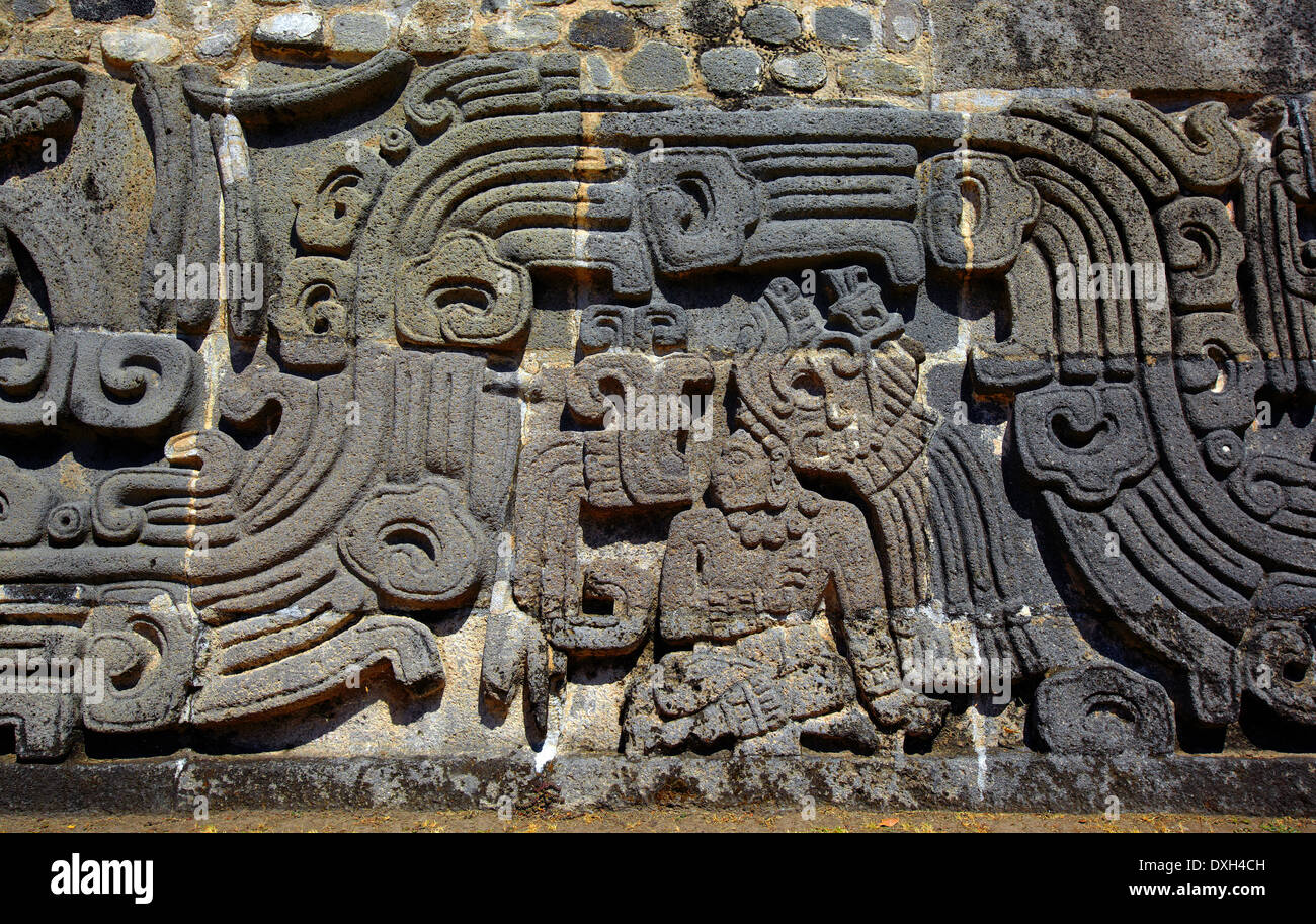 América Mexico Morelos state Xochitepec village archeological site of